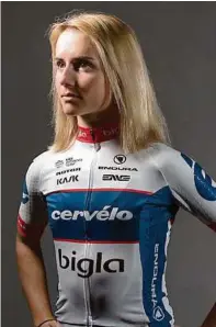  ?? KK/VELOFOCUS ?? Seit ihrem fünften Lebensjahr fährt die heute 24-jährige Christina Perchtold Radrennen