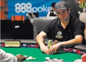  ?? JAMIE THOMSON/ COURTESY WSOP ?? Robert Mizrachi, 36, won the World Series of Poker $1,500 buy-in Omaha High-Low 8-or-Better event Sunday.