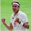  ??  ?? ON TOP : Broad returned to claim 16 wickets in the next two Tests. —