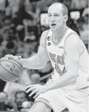  ?? MATIAS J. OCNER mocner@miamiheral­d.com ?? Cody Zeller had not played in an NBA regular-season game since Jan. 10, 2022, before signing with the Heat.