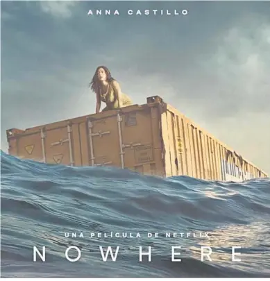  ?? ?? Cartel de ‘Nowhere’, la última película del realizador Albert Pintó, que rodará en Cádiz su próximo proyecto.