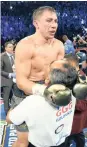  ??  ?? GENNADY GOLOVKIN: ‘It’s not my fault’