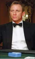  ?? ?? PREMIUM BOND: Craig in his 007 debut, 2006’s Casino Royale