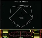  ??  ?? Elite not only featured pioneering open world play, in which players were free to go anywhere and play their way, but also boasted stunning wireframe 3D graphics