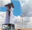  ?? ?? Sandia National Laboratori­es co-developed a stationary wind harvester with no external moving parts.