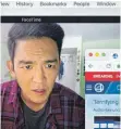  ?? FOTO: DPA ?? David (John Cho) macht sich im Netz auf die Suche nach seiner verschwund­enen Tochter – und stellt fest, wie wenig er über die 16-Jährige weiß.