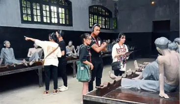  ?? — Photo taken from Facebook ?? Immersive experience: In the 45-minute journey backwards in time, visitors will witness the harshness of the colonial region during the wars in Vietnam.