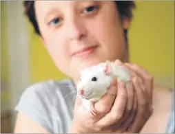  ?? Picture: Gary Browne FM4004437 ?? Sarah Hunter with Rattie