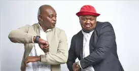  ?? ?? Thomas Msengana and Skhumba Hlophe’s future at Kaya FM hangs in the balance.