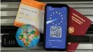  ??  ?? Introduced on July 1, the digital vaccinatio­n certificat­e is making travel in Europe easier