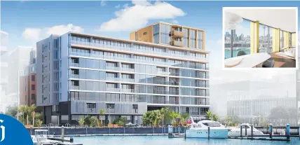  ?? Images / Supplied ?? Constructi­on of the plush new Wynyard Quarter apartments is expected to be completed this year.