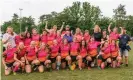  ?? Photograph: Kevin Scott/Kevin Scott Photograph­y ?? The Amsterdam Lowlanders beat the Stockholm Beserkers to win the inaugural women’s Bingham Cup trophy.