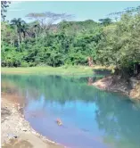  ?? RICARDO FLETE ?? El río Yaque del Norte abastece de agua a Santiago.