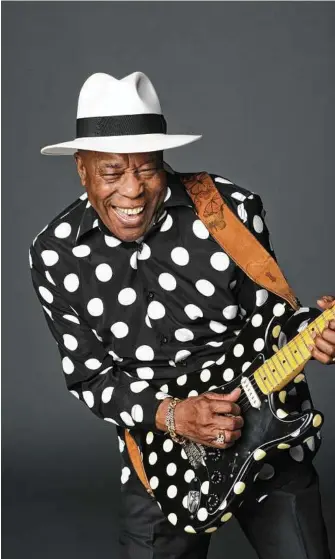  ?? Courtesy photo ?? Buddy Guy is known for his earth-shattering blues guitar style.