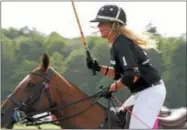  ?? PHOTO PROVIDED ?? Saratoga Polo Associatio­n hosts many of the sport’s top athletes.