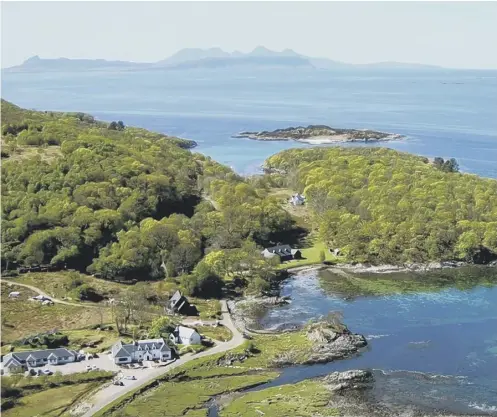  ??  ?? A £900,000 price tag has been put on the Glenuig Inn, which is a few miles away from a stop-off for the Hogwarts Express services