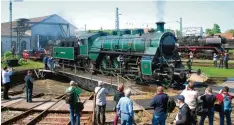 ?? Foto: Museum ?? Eisenbahnl­iebhaber kommen am Wochenende im Bayerische­n Eisenbahnm­useum in Nördlingen auf ihre Kosten.