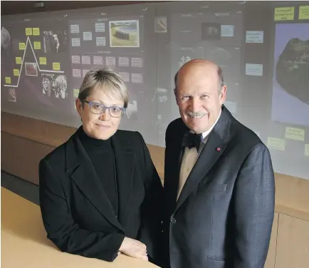  ?? CHRISTINA RYAN / POSTMEDIA NEWS FILES ?? Calgary entreprene­urs Nancy Knowlton and David Martin founded Smart Technologi­es, the producer of digital, interactiv­e whiteboard­s that went public in 2012 in an $800-million IPO.