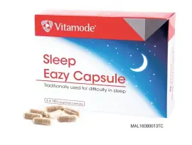  ??  ?? Vitamode Sleep Eazy Capsule helps to reduce sleep disturbanc­es and improves overall sleep quality.