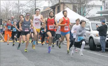  ?? FILE PHOTO ?? Chesapeake City is bringing back their annual New Year’s Day 5k this year.
