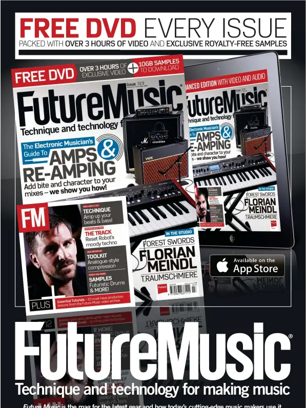  ??  ?? FREE DVD EVERY ISSUE PACKED WITH OVER 3 HOURS OF VIDEO AND EXCLUSIVE ROYALTY-FREE SAMPLES