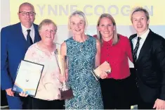  ??  ?? Lynne Coogan - Inspire Award