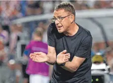  ?? FOTO: ROBERT JAEGER/DPA ?? Einen guten Einstand hatte Ralf Rangnick als Trainer der österreich­ischen Nationalma­nnschaft.