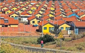  ?? SERGIO CASTRO/ESTADÃO. - 18/8/2016 ?? Foco. Ao contrário do programa Minha Casa, Minha Vida, governo atual não subsidiará casas