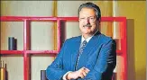  ?? MINT ?? Ajay Piramal, chairman, Piramal Group, advocated for speed over n
perfection in case of policy implementa­tion.