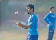  ?? — AFP file ?? Bumrah’s fitness still remains a question mark.