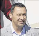  ?? CHRIS O’MEARA / ASSOCIATED PRESS ?? New Falcons offensive coordinato­r Steve Sarkisian said he’ll adjust his schemes to fit the team’s abundant talent.