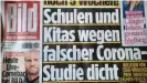  ??  ?? So berichtete "Bild" im Mai 2020 über Corona und griff den Virologen Christian Drosten an