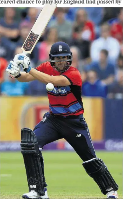  ??  ?? PERFECT DEBUT: For England's Dawid Malan during the Twenty20 match against South Africa