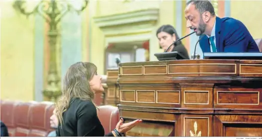  ?? ISABEL INFANTES / EP ?? La diputada de Vox en el Congreso de los Diputados, Patricia Rueda.