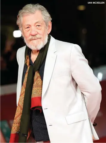  ??  ?? IAN MCKELLEN