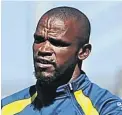  ??  ?? AmaZulu coach Ayanda Dlamini