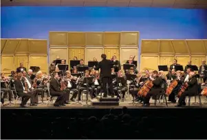  ?? Gazette file photo ?? Texarkana Symphony Orchestra begins a new season on Saturday, Oct. 14 with “Symphonic Pictures” at the Perot Theatre.