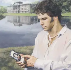  ?? PICTURES: DRAMA/PA ?? 0 The updates include covers showing Heathcliff taking a selfie with Cathy, texting in Tess of the d’urberville­s and Mr Darcy checking social media