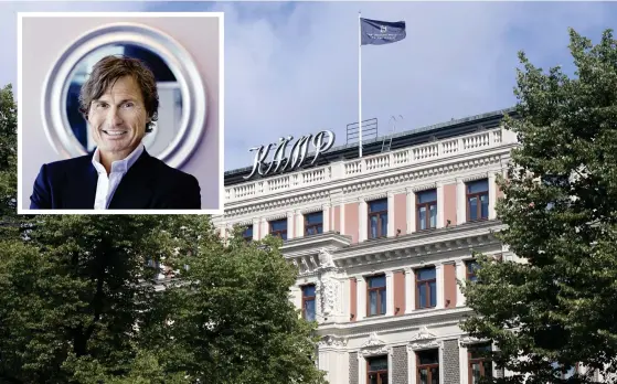  ?? FOTO: CATA PORTIN, MARKKU ULANDER/ LEHTIKUVA ?? I Kämp Collection Hotels ingår 10 hotell. Den norske affärsmann­en Petter Stordalen köper upp samtliga tio.