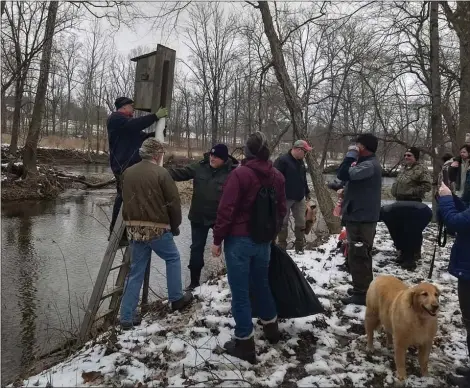  ?? SUBMITTED PHOTO ?? A trek into the Historic Dreibelbis Farm’s fields and nature trail in Virginvill­e March 5will focus on wood duck habitat.