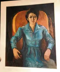  ??  ?? Rosario Moran in “Portrait of a Lady” by Federico Aguilar Alcuaz