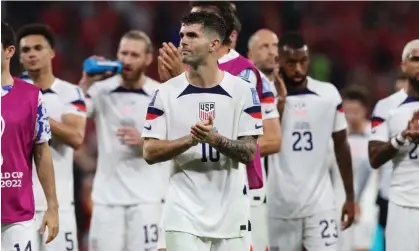  ?? Photograph: Ian MacNicol/Getty Images ?? The United States were excellent in the first-half against England before fading down the stretch.