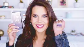  ?? Screen grab from YouTube ?? Tati Westbrook.