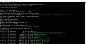  ??  ?? Run Linux commands in Windows—really!