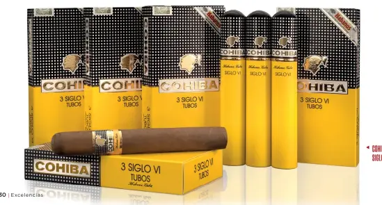  ??  ?? COHIBA SIGLO VI