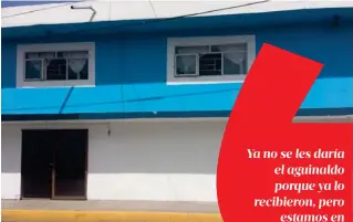  ?? / Norma Marcial ?? Oficinas del sindicato de trabajador­es del Ayuntamien­to de San Andrés Cholula.