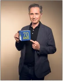  ?? (Photo Thomas Leaud) ?? Thierry Lhermitte est parrain de la Fondation depuis douze ans.