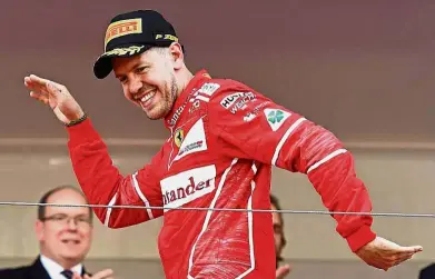  ?? — AFP ?? I’m sorry: Ferrari’s Sebastian Vettel admitted full responsibi­lity and pledged to make a public apology.