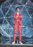  ??  ?? Richard Ayoade hosts new series of The Crystal Maze.