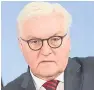  ??  ?? Germany’s foreign minister, FrankWalte­r Steinmeier, said Berlin would prioritise the cohesion of the EU over national economic interests during negotiatio­ns.